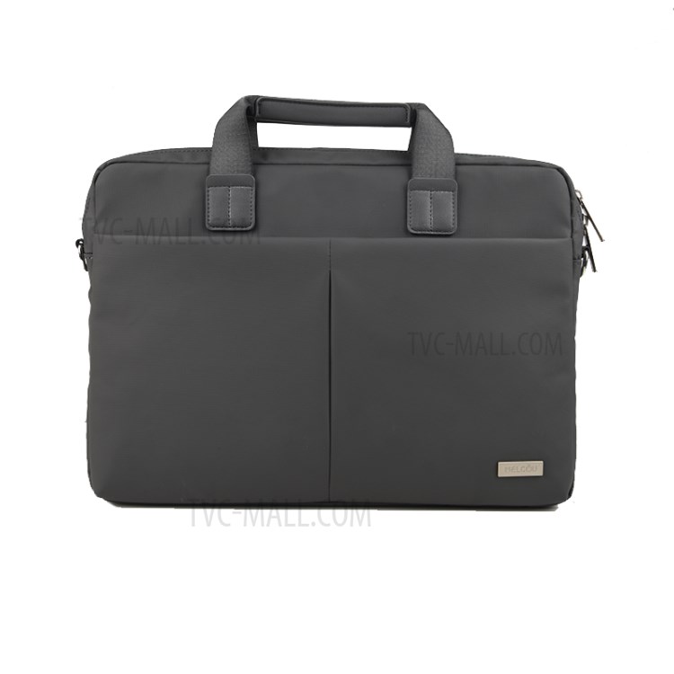 Thickened Large Capacity Laptop Bag Tote Bag Computer Handbag Fits 15.4'' Laptop - Grey-1