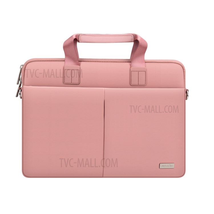 Large Capacity Laptop Bag Laptop Sleeve Tote Bag Computer Handbag Fits 13.3''-14'' Laptop - Pink-1
