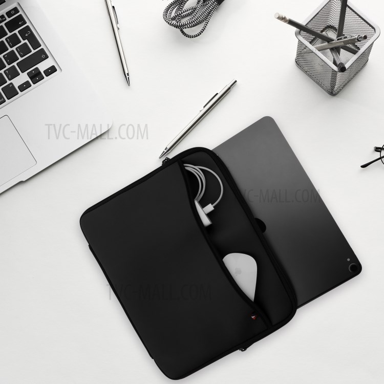 12.9-inch Soft Neoprene Storage Bag Tablets Carrying Sleeve Case Bag - Black-2
