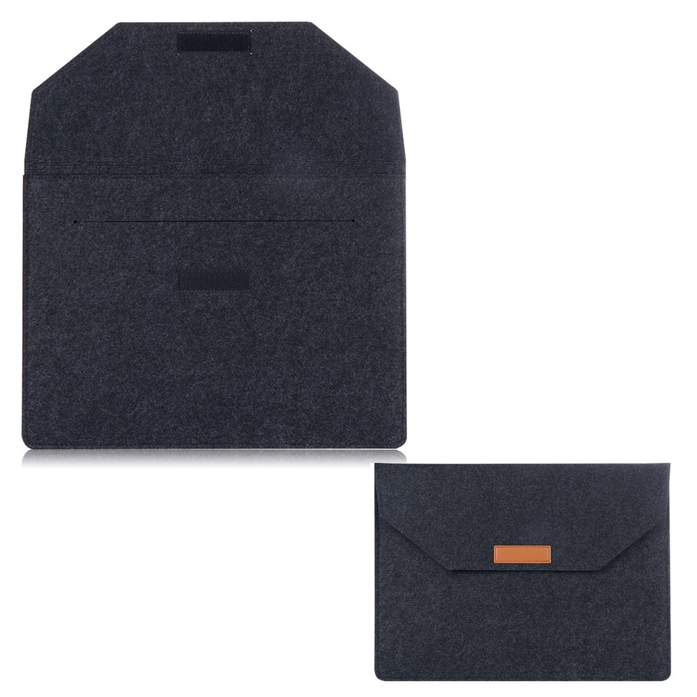 Laptop Case Tablet Sleeve Shockproof Pocket Carrying Bag for 14-15 inch Laptop Notebook - Black-8