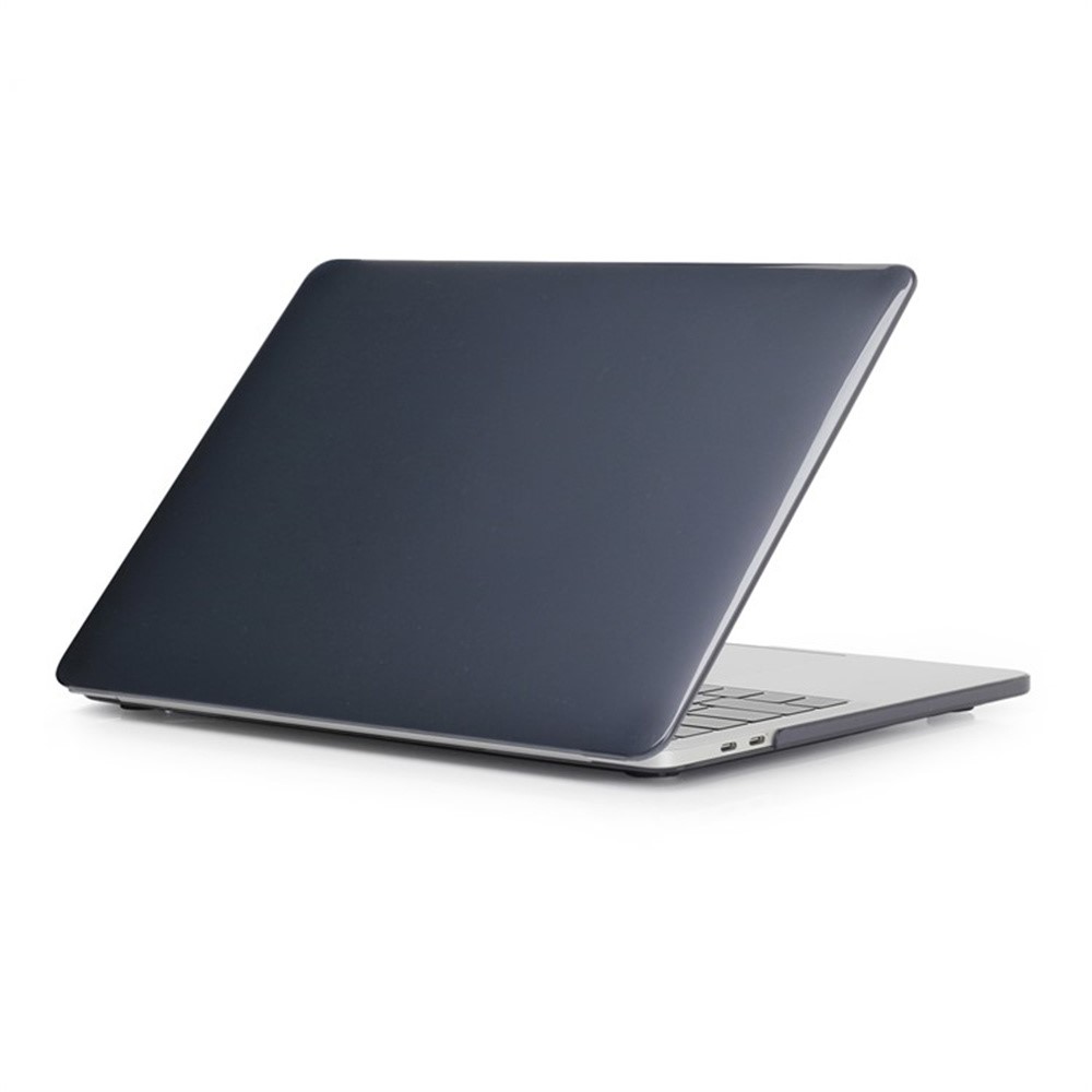 For MacBook Pro 16 inch (2019) A2141 Crystal Clear Case Hard PC Computer Protective Cover - Black