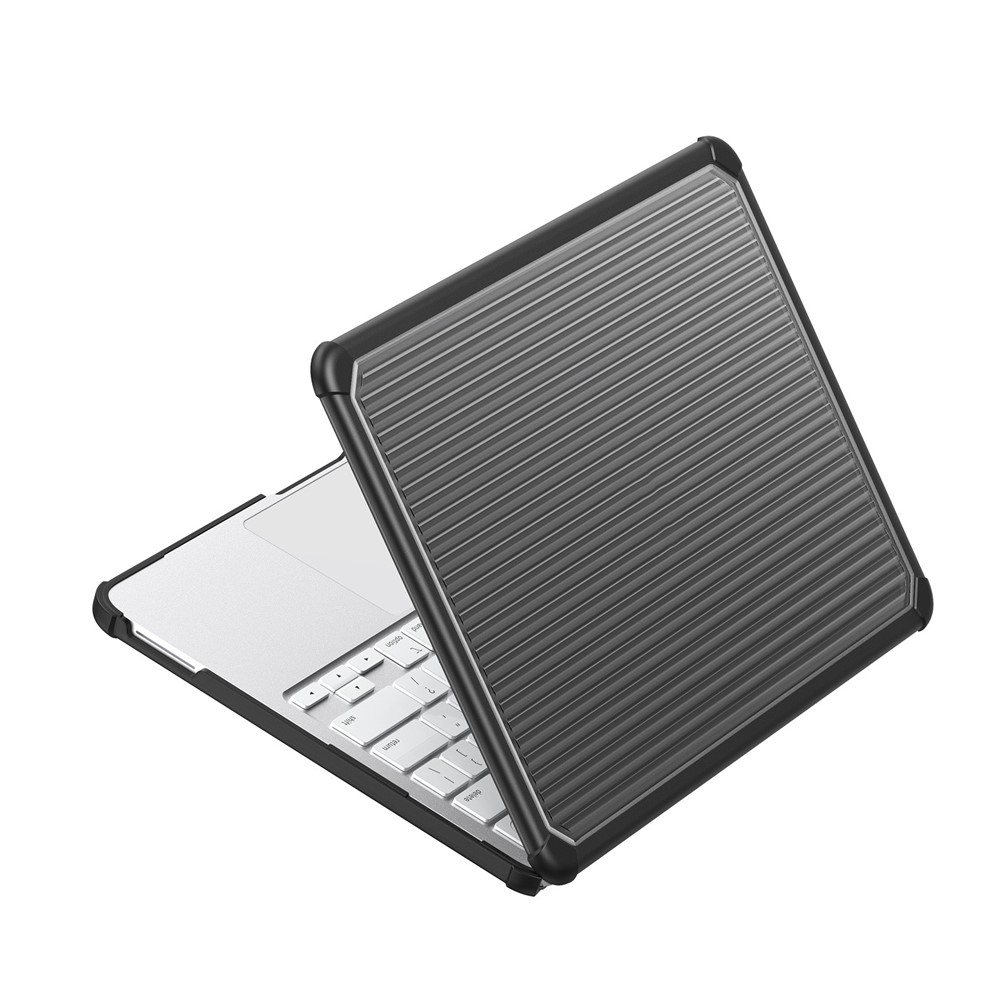 Dux Ducis For MacBook Neo 13 inch (2026) LCGH Series Anti-Scratch TPU+PC Laptop Protective Cover - Black