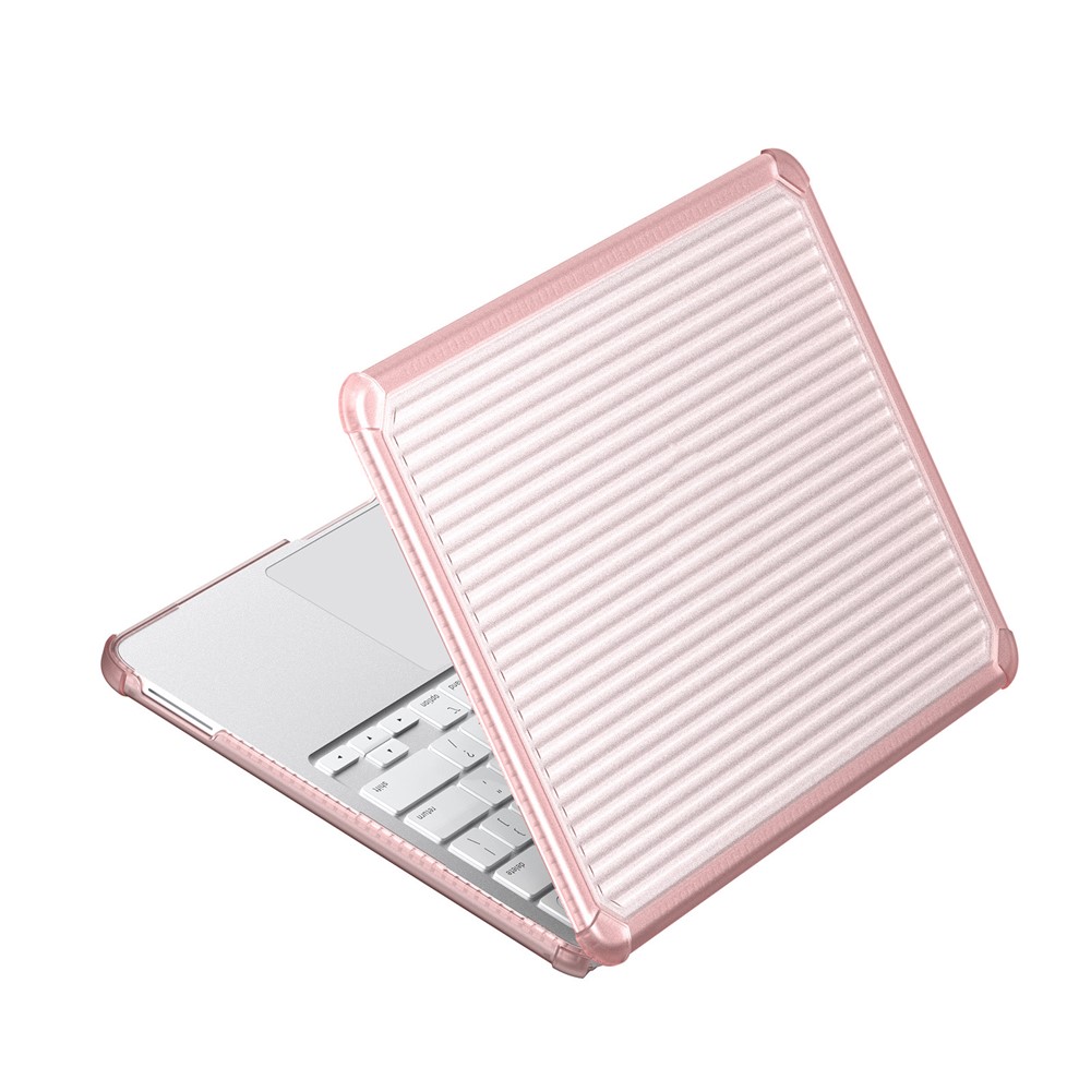 Dux Ducis For MacBook Neo 13 inch (2026) LCGH Series Anti-Scratch TPU+PC Laptop Protective Cover - Pink
