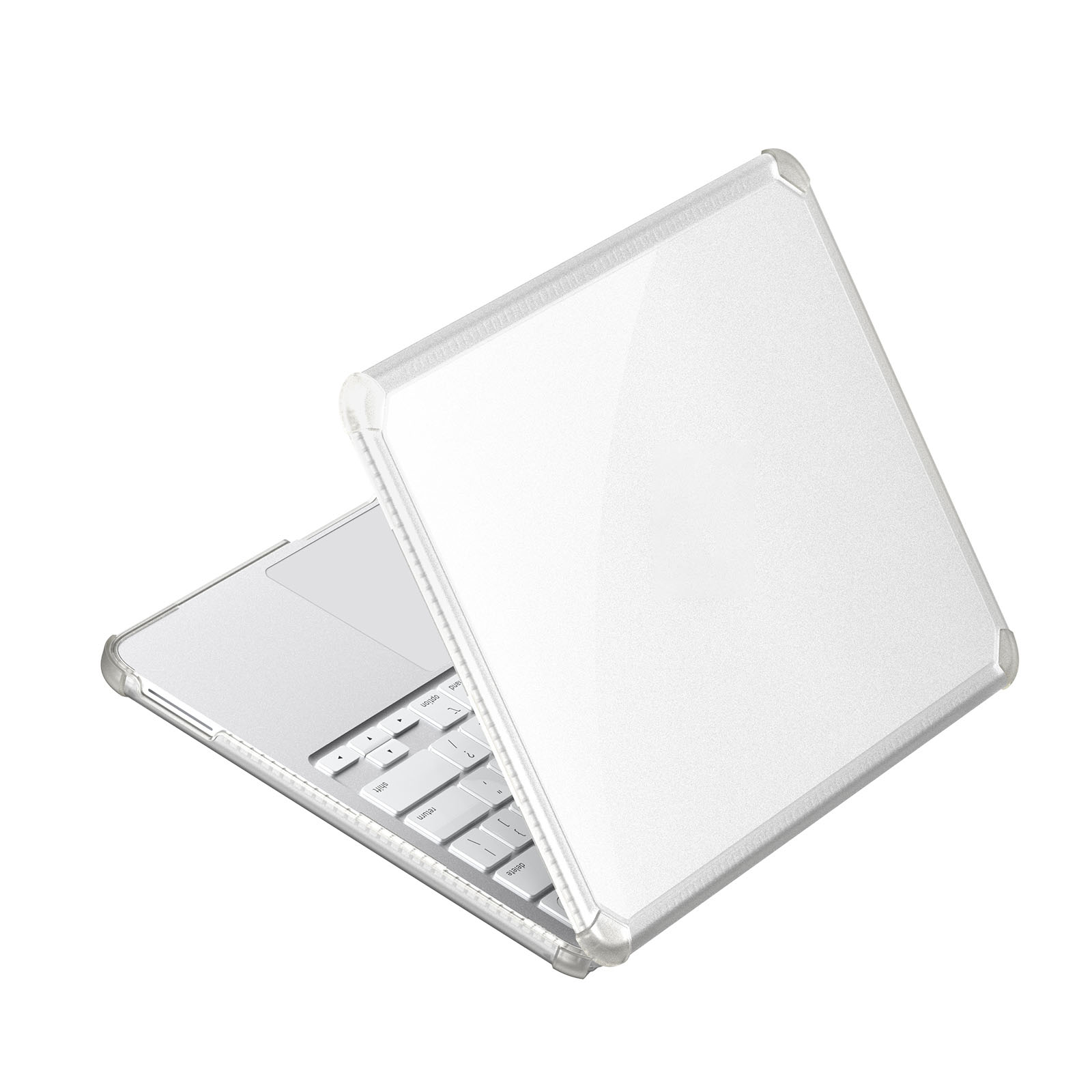 Dux Ducis For MacBook Neo 13 inch (2026) LCGM Series Glossy Laptop Case Anti-Scratch TPU+PC Notebook Cover - Clear