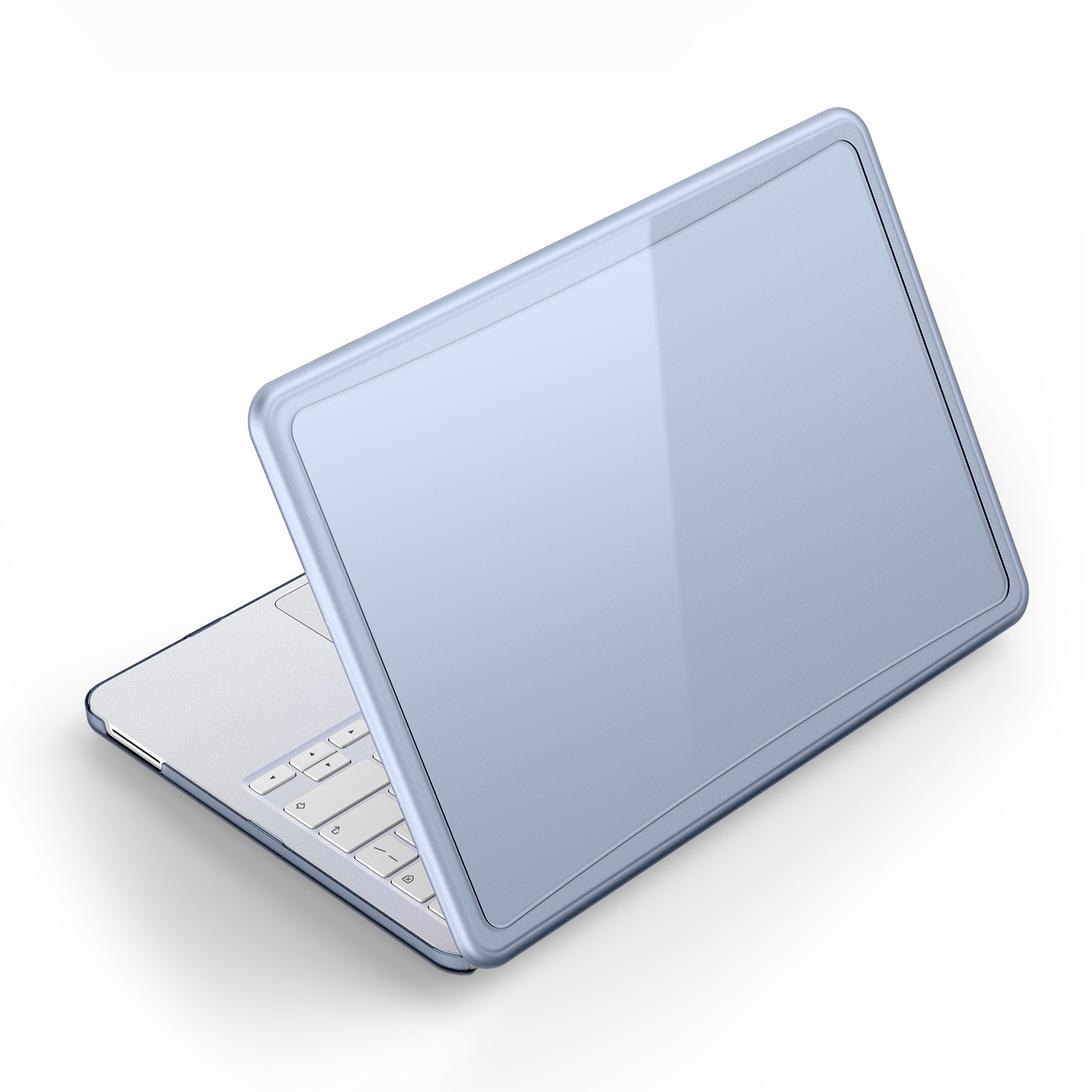 Dux Ducis For MacBook Neo 13 inch (2026) LCGB Series Hard PC Laptop Case Notebook Protective Cover - Translucent Blue