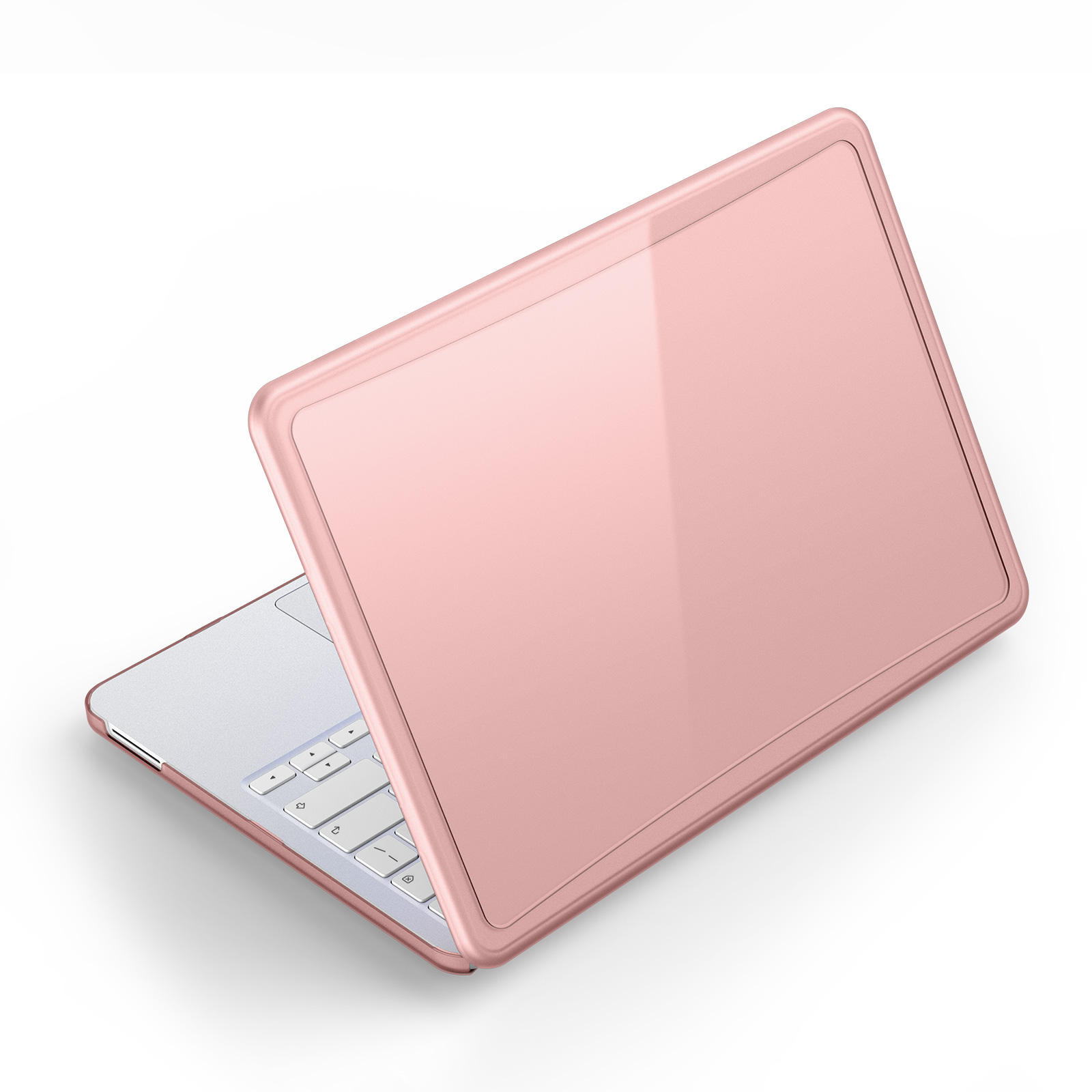 Dux Ducis For MacBook Neo 13 inch (2026) LCGB Series Hard PC Laptop Case Notebook Protective Cover - Translucent Pink