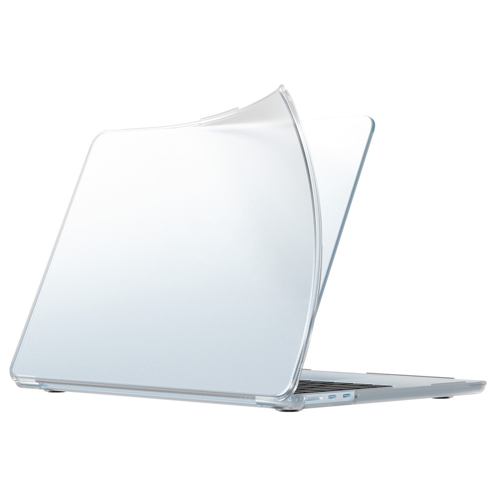 Protective Case for MacBook Air 13 inch (2026) / (2025) / (2024) / (2022) Drop Proof Matte PC + TPU Laptop Cover - Transparent