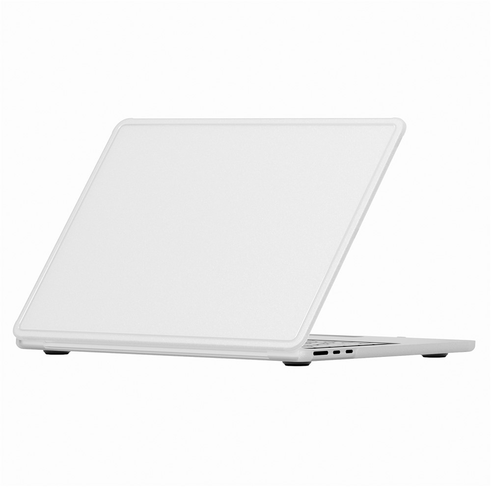Protective Case for MacBook Air 15 inch (2026) / (2025) / (2024) / (2023) A2941 (EU Version) / (2023) A2941 (US Version) Matte PC Hard Shell Laptop Cover - White