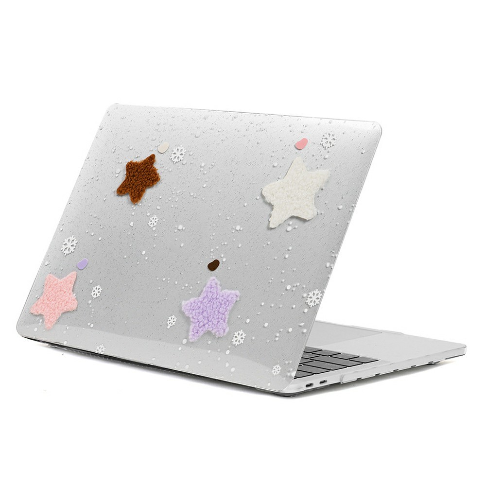 For MacBook Air 13 inch (2020) Case Pattern DIY Hard PC Shell Laptop Protective Cover - Stars