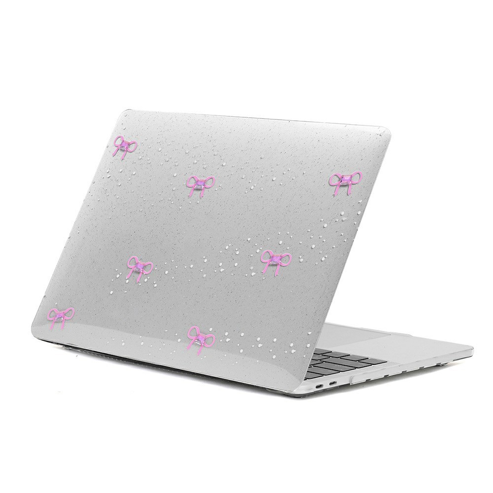 Pattern DIY Case For MacBook Pro 14 inch (2026) / (2025) / (2024) / (2023) / (2022) / (2021) Hard PC Shell Laptop Protective Cover - Rhinestone Bows