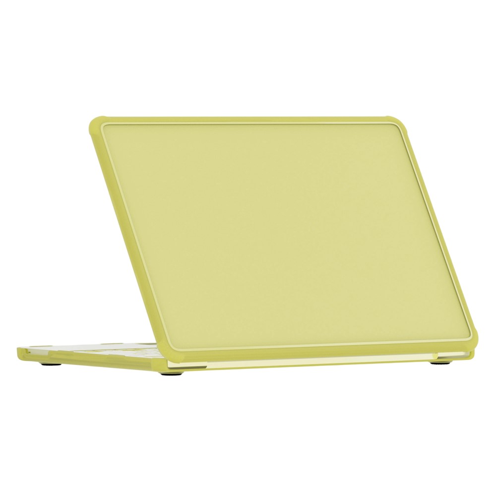For MacBook Neo 13 inch (2026) Case Ultra Thin PC TPU Hard Shell Cover with Reinforced Corners - Yellow