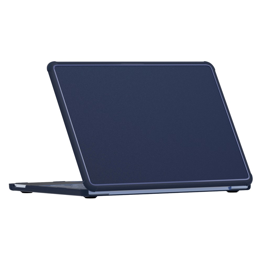 For MacBook Neo 13 inch (2026) Case Ultra Thin PC TPU Hard Shell Cover with Reinforced Corners - Blue