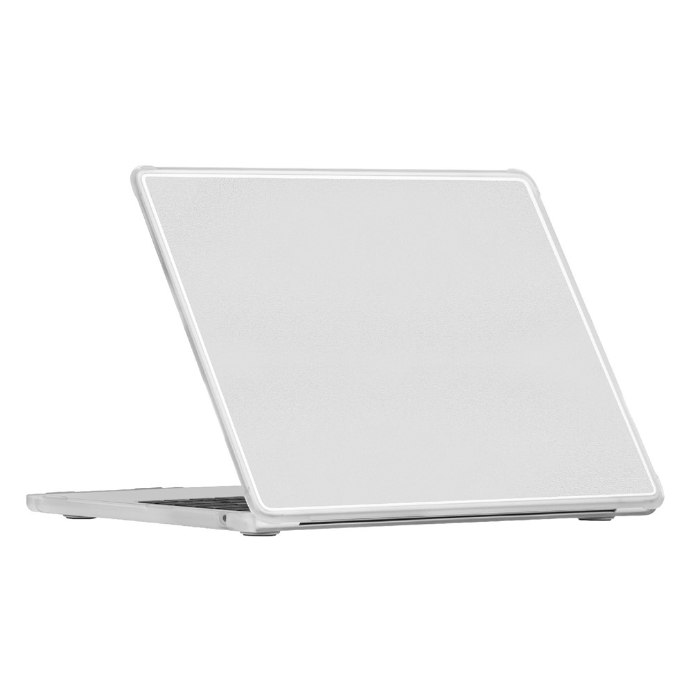 Protective Case For MacBook Air 13 inch (2026) / (2025) / (2024) / (2022) Ultra Thin PC TPU Hard Shell Cover with Reinforced Corners - Transparent