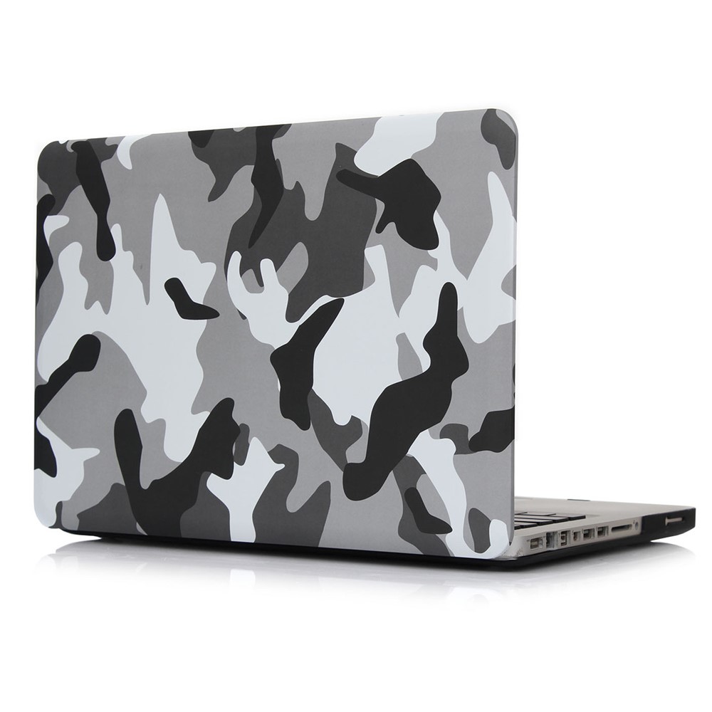 Pattern Printing Hard PC Protective Laptop Case Cover for MacBook 16 Pro (A2141) - Grey/Camouflage-1
