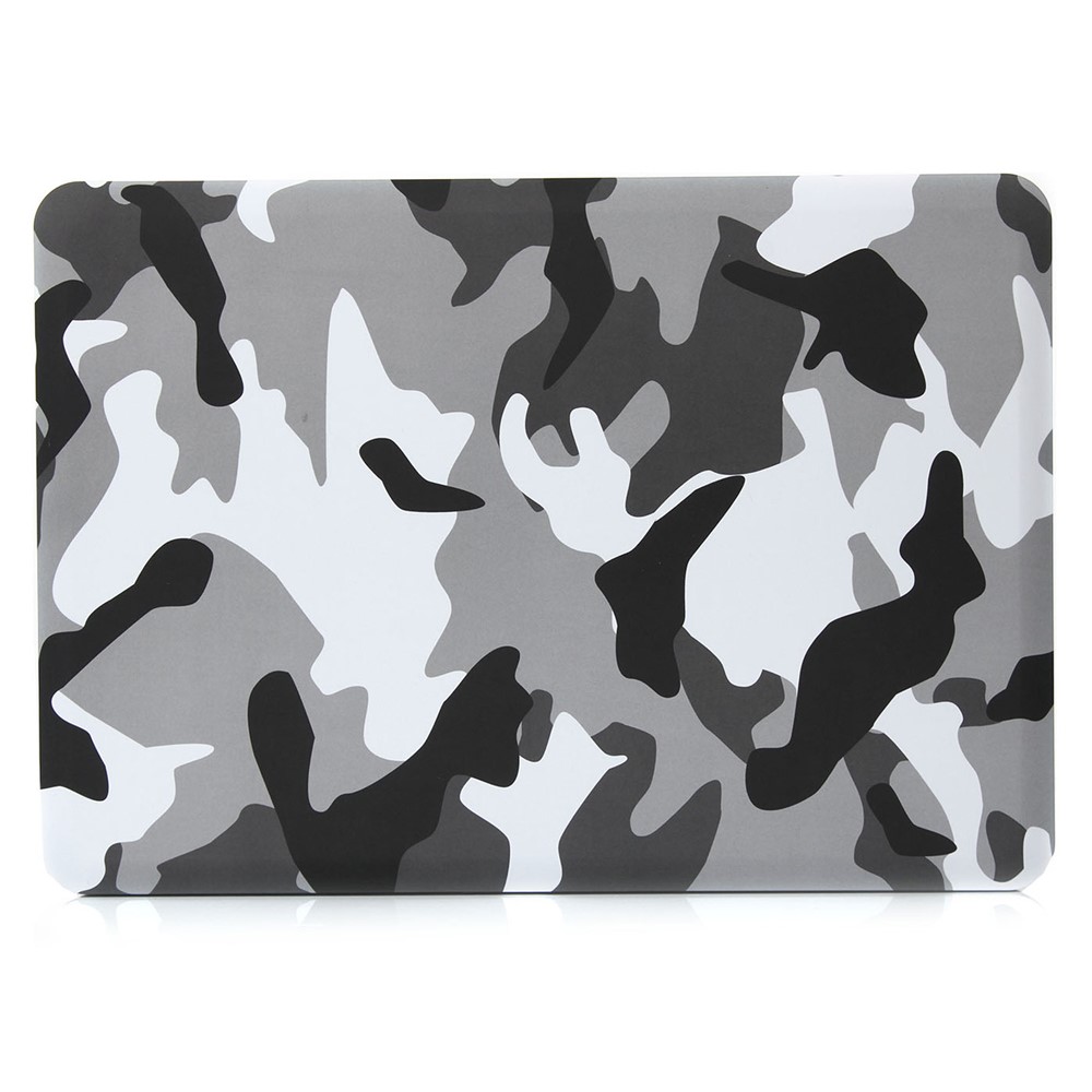 Pattern Printing Hard PC Protective Laptop Case Cover for MacBook 16 Pro (A2141) - Grey/Camouflage-2