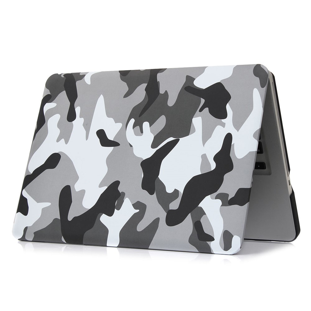 Pattern Printing Hard PC Protective Laptop Case Cover for MacBook 16 Pro (A2141) - Grey/Camouflage-3