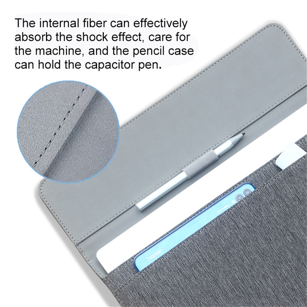 13 inch Notebook Ultra-thin Double Layer Oxford Cloth Sleeve Bag Laptop Carrying Pouch-7