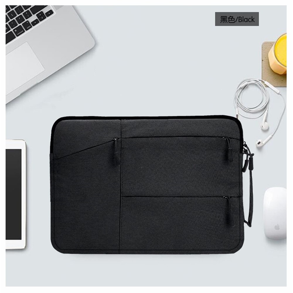 15.6-inch Laptop Bag Oxford Cloth Waterproof Protective Sleeve Carrying Bag Pouch - Black-2