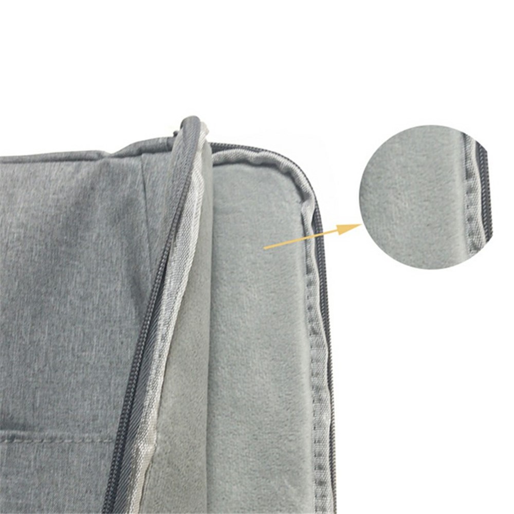 15.6-inch Laptop Bag Oxford Cloth Waterproof Protective Sleeve Carrying Bag Pouch - Black-3