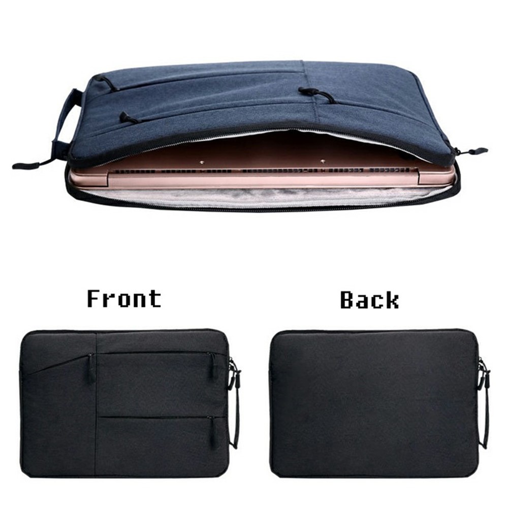 15.6-inch Laptop Bag Oxford Cloth Waterproof Protective Sleeve Carrying Bag Pouch - Black-7