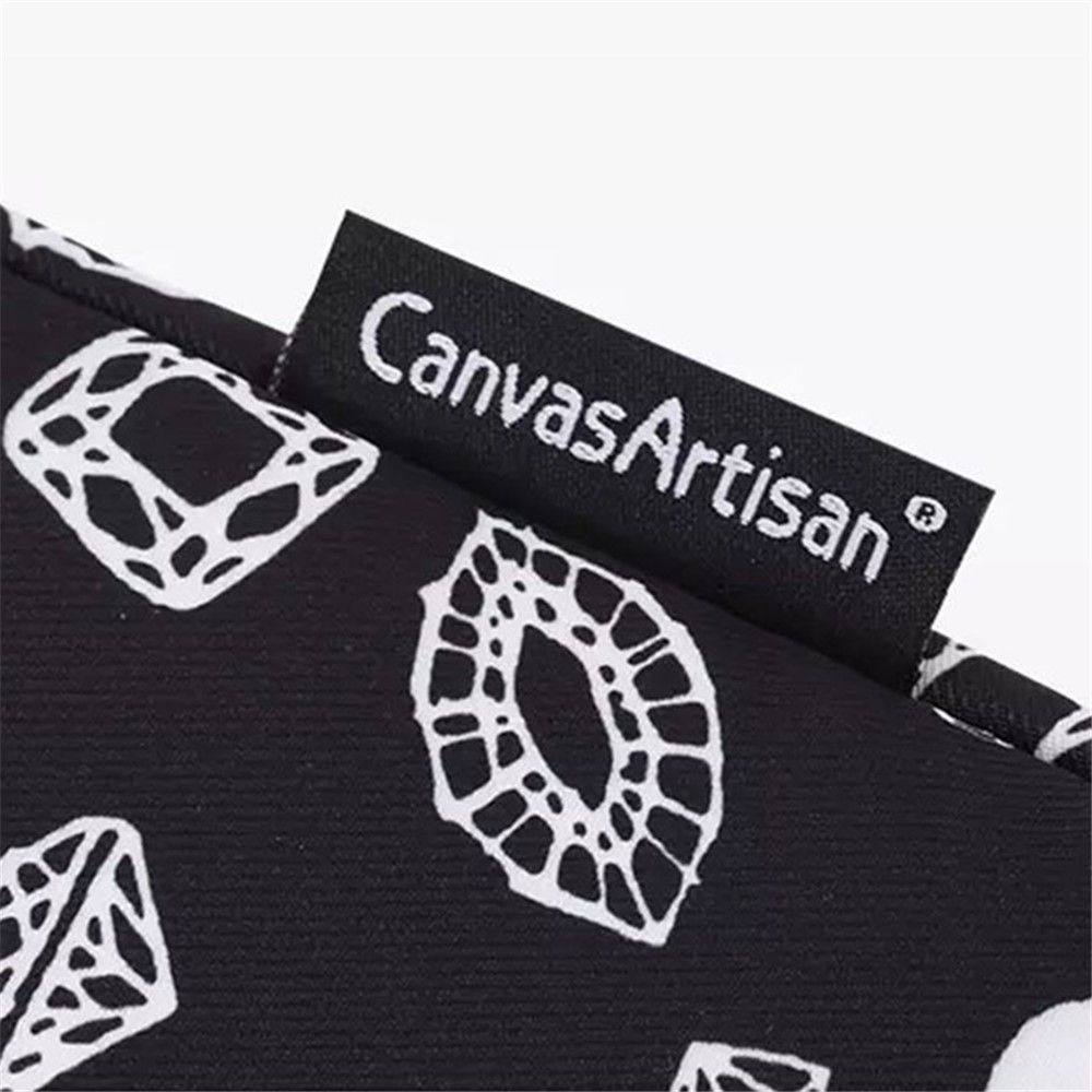 CANVASARTISAN H15-T0121 Diamond Pattern Laptop Bag Zipper Notebook Protective Sleeve Storage Pouch with Small Bag for 11-inch Laptop-7