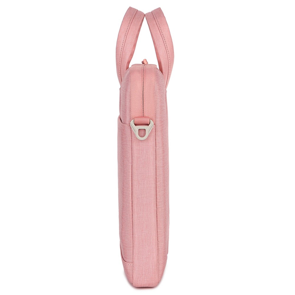 P510 Business Style Laptop Bag Notebook Sleeve Computer Sleeve 14'' Laptop Handbag with Shoulder Strap - Pink-5