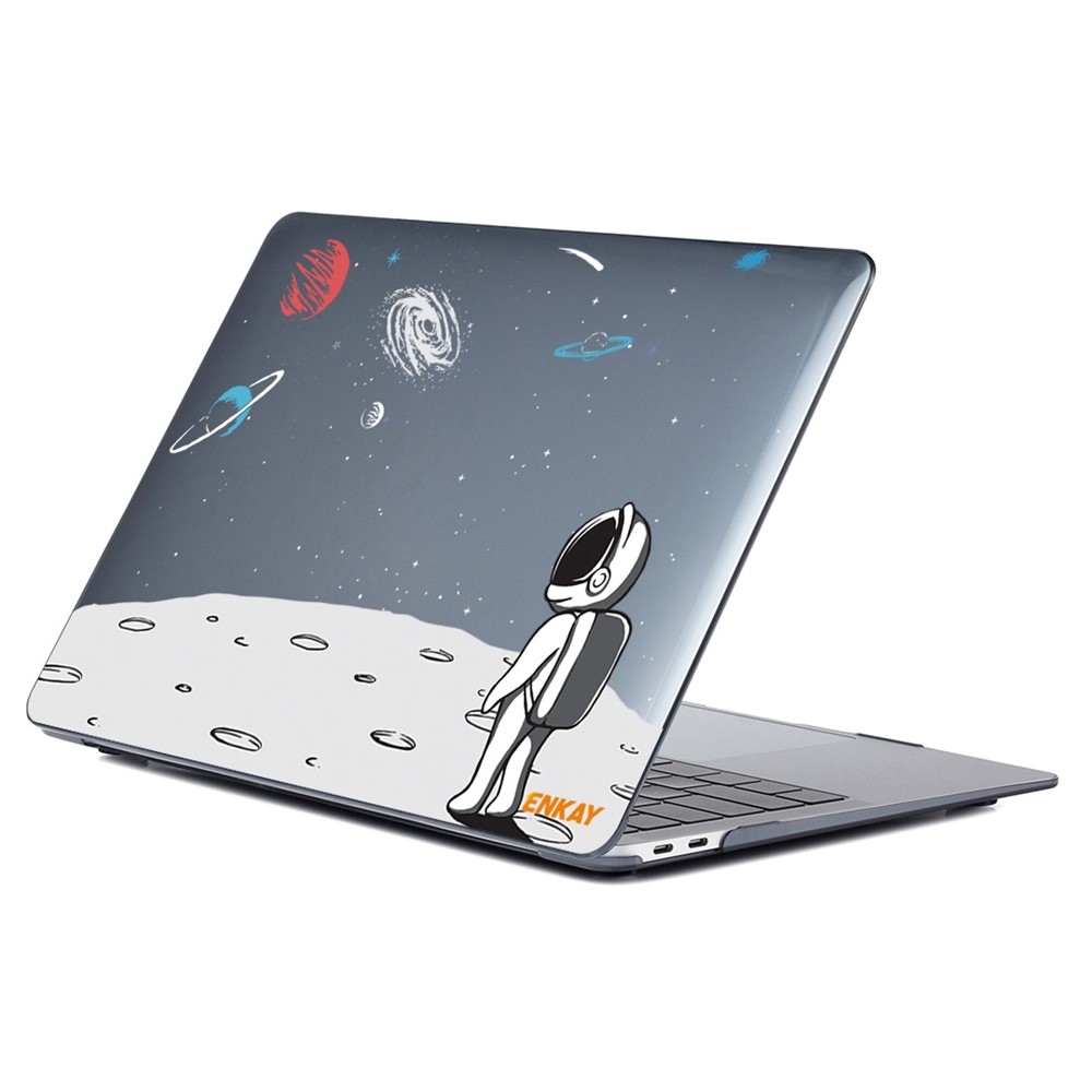 ENKAY HAT PRINCE for MacBook Pro 16 inch (2019) A2141 Planets Series Crystal Based Patterned Hard PC Laptop Protective Case Shell - Backpack