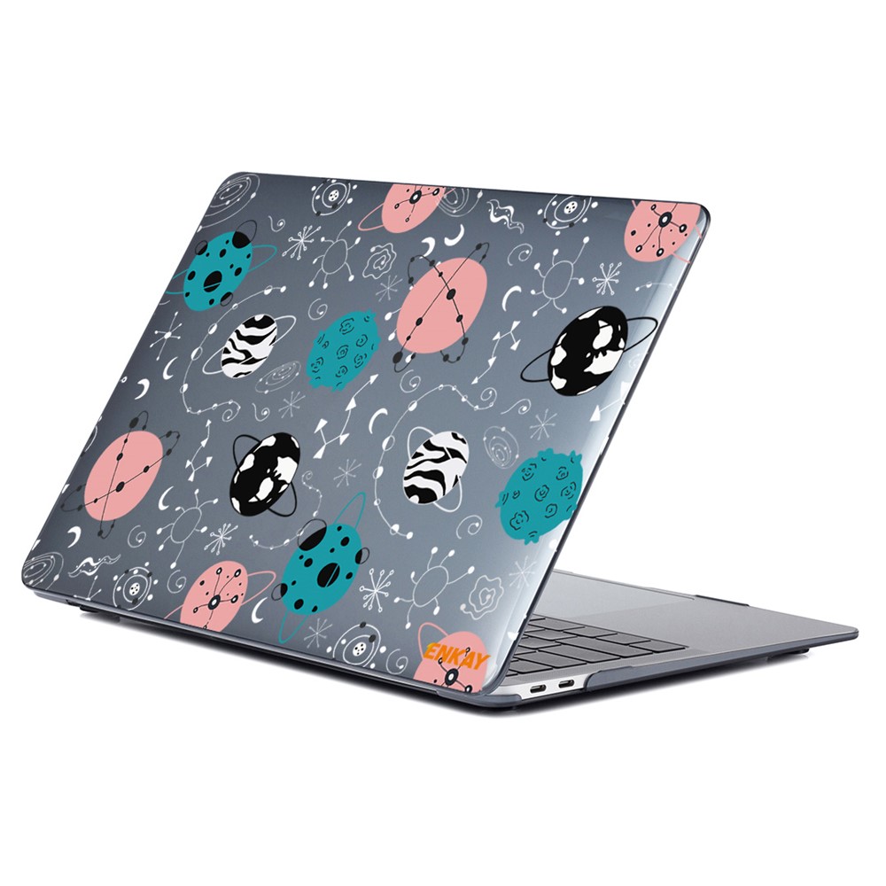 ENKAY HAT PRINCE for MacBook Pro 16 inch (2019) A2141 Planets Series Crystal Based Patterned Hard PC Laptop Protective Case Shell - Planets