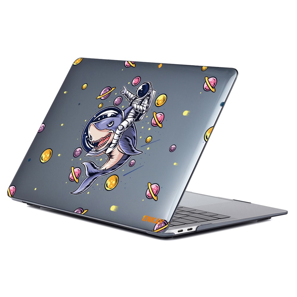 ENKAY HAT PRINCE for MacBook Pro 16 inch (2019) A2141 Planets Series Crystal Based Patterned Hard PC Laptop Protective Case Shell - Shark