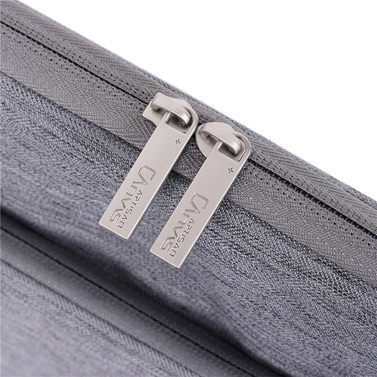 CANVASARTISAN L28-21 Business Style 11-inch Laptop Carrying Bag Notebook Waterproof Protective Sleeve - Light Grey-4
