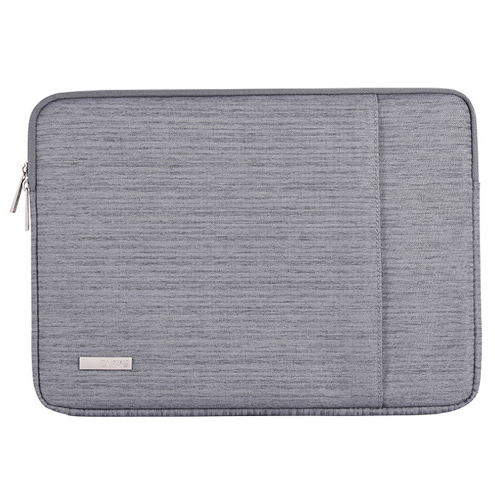 CANVASARTISAN L28-19 12-inch Laptop Protective Sleeve Business Style Notebook Carrying Bag (Horizontal Type) - Grey-1