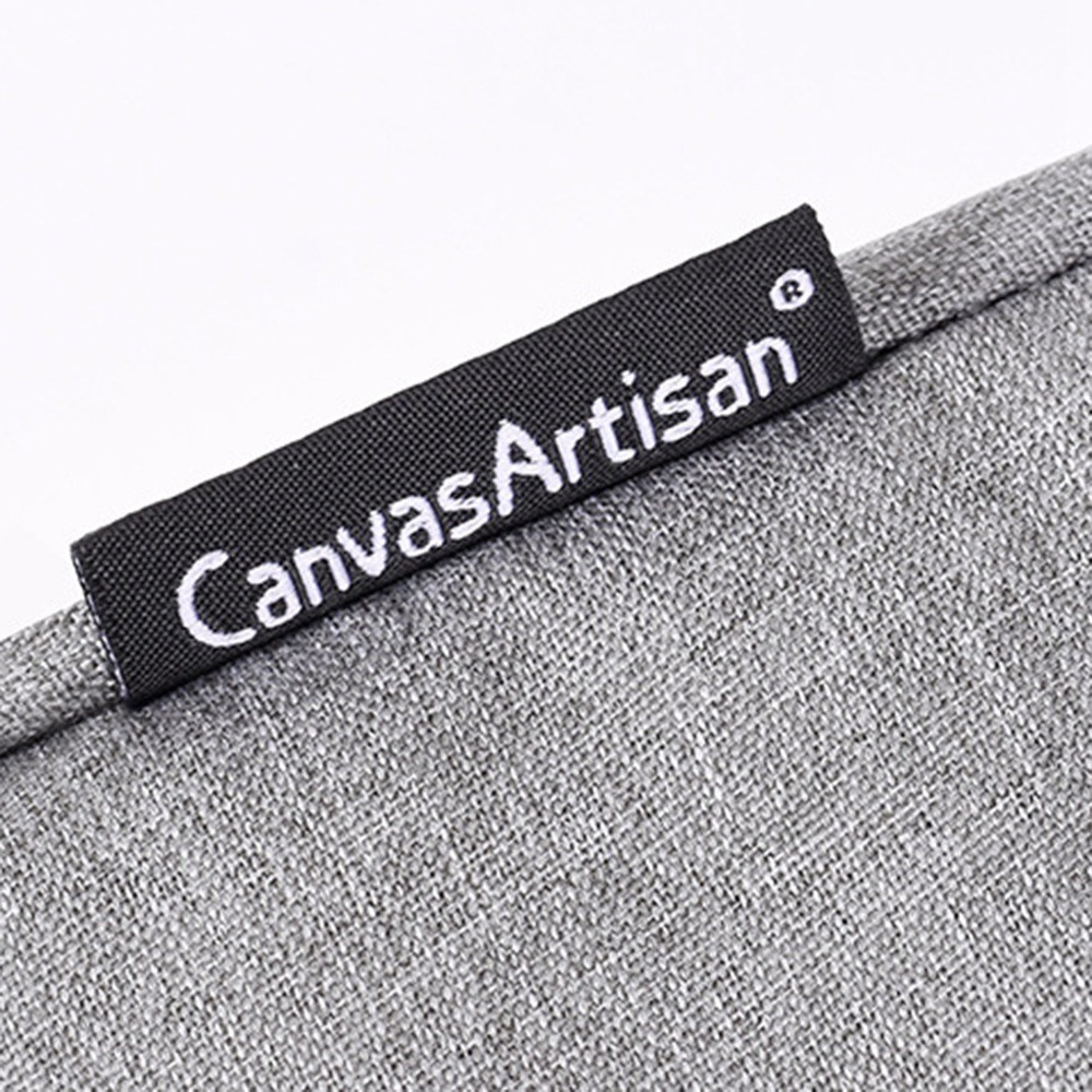 Canvasartisan L25-58 Notebook Borsetto da 13 Pollici Per Laptop Per la Manica Protettiva Con Tasche Con Tasche - Grigio Chiaro