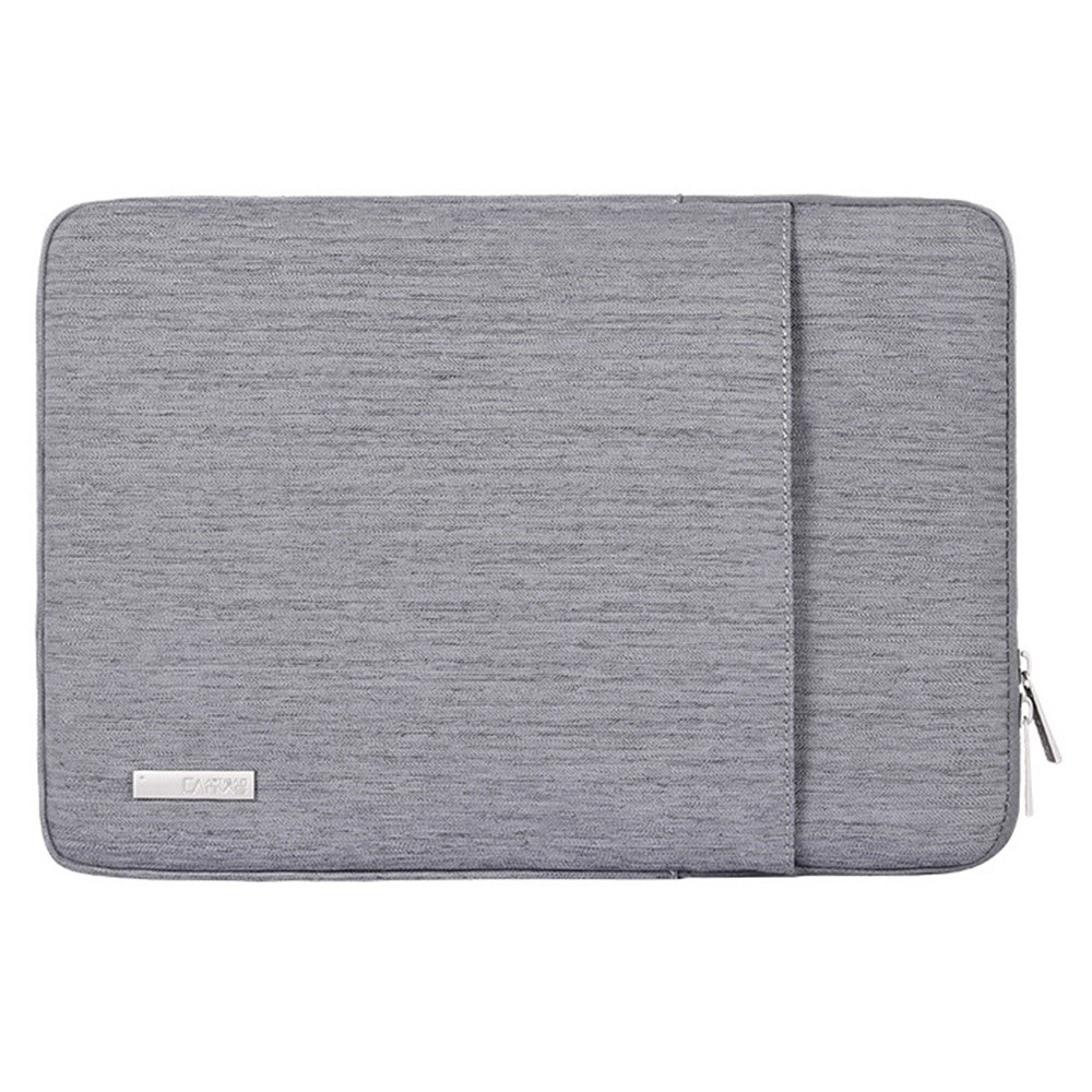 CANVASARTISAN L28-19 11-inch Laptop Anti-scratch Carrying Bag Business Style Notebook Waterproof Protective Sleeve (Vertical Type) - Light Grey-1
