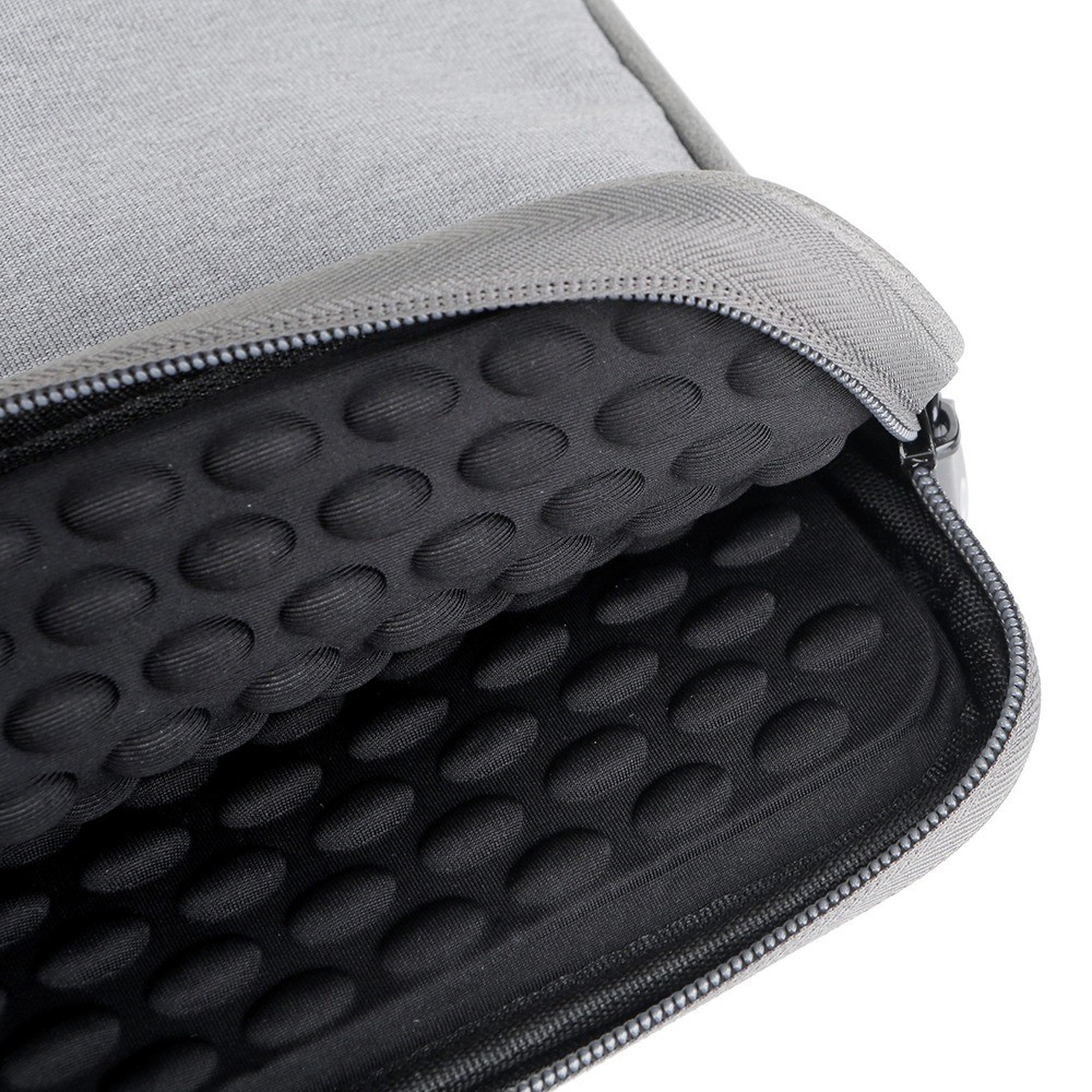 OKADE T61 12.9-13.3inch Tablet / Laptop Bag Shockproof Air Cushion Lining Storage Pouch Portable Carrying Bag - Grey-6