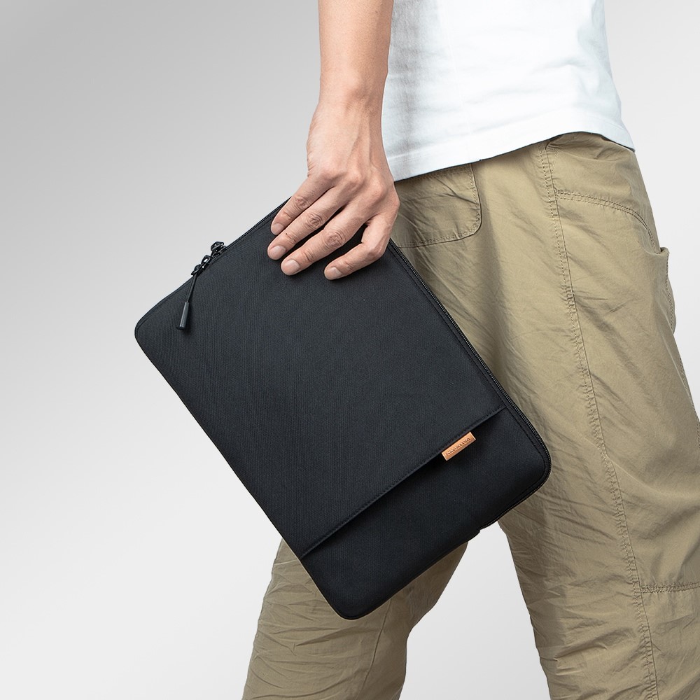 VALUEWIN VL025 13 Inch Multifunction Notebook Computer Slim Sleeve Case Laptop Carrying Bag for MacBook - Black-8