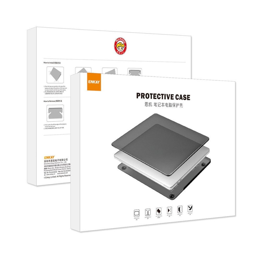 ENKAY HAT PRINCE Protective Case for MacBook Pro 15 inch (2016) A1707 / A1990 (US Version) Astronaut Pattern Anti-Drop Case with TPU Keyboard Film + Dust-Proof Plugs - Astronaut No.3-13