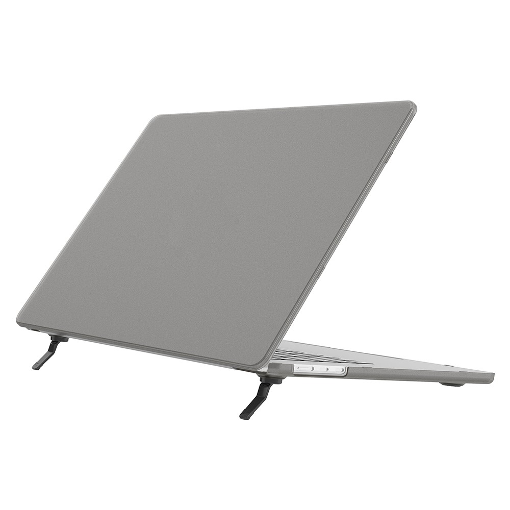 BENWIS MP-SMS For MacBook Pro 16 inch (2026) A3429 A3428 / (2025) A3186 A3403 / (2024) A2991 / (2023) A2780 / (2021) A2485 A2780 Slim Case Kickstand Matte Laptop Cover - Transparent Black