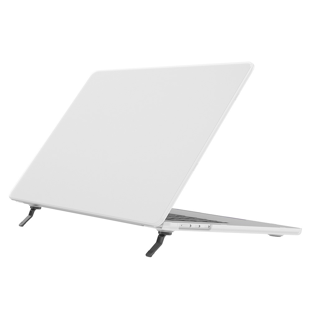 BENWIS MP-SMS For MacBook Pro 14 inch (2026) A3427 A3426 / (2025) A3434 A3112 A3185 A3401 / (2024) A2918 A2992 / (2023) A2779 / (2022) / (2021) A2442 Kickstand Case Slim Matte Laptop Hard Case - Transparent White