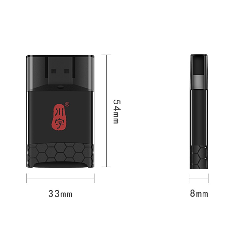 KAWAU C362 2 in 1 USB 3.1 to SD / TF Card Reader Adapter for SD / TF UHS-II 4.0 Memory Cards-11