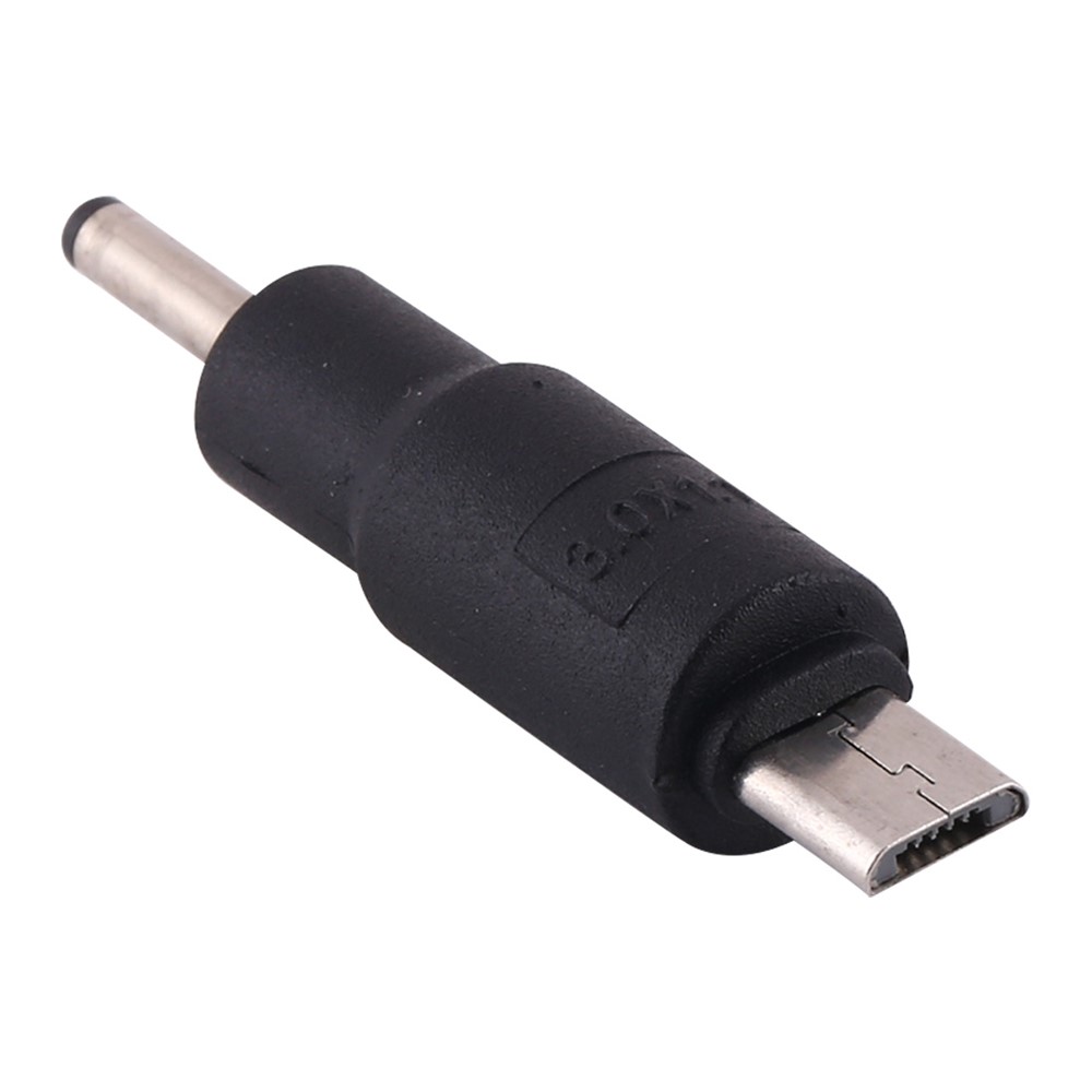 10Pcs DC Power Plug 3.0 x 1.1mm Male To Micro USB Male Adapter-2