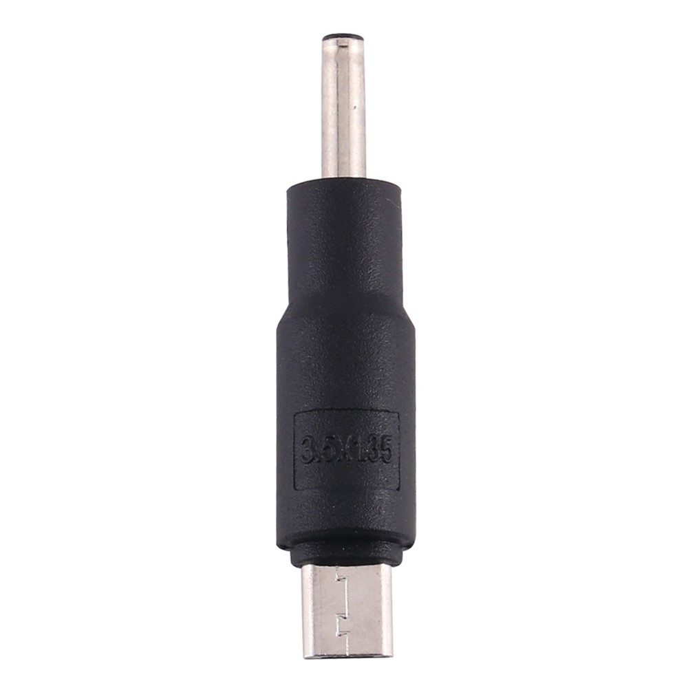 10Pcs DC Power Plug 3.5 x 1.35mm Male To Micro USB Male Adapter-3