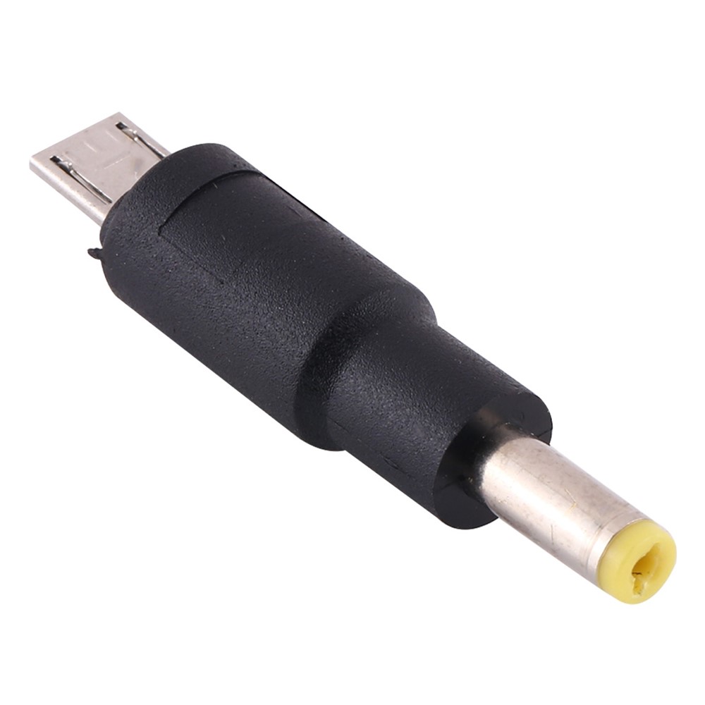 10Pcs DC Power Plug 5.5 x 2.5mm Male To Micro USB Male Adapter-2