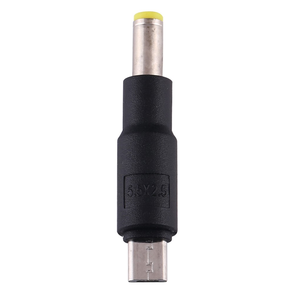 10Pcs DC Power Plug 5.5 x 2.5mm Male To Micro USB Male Adapter-3