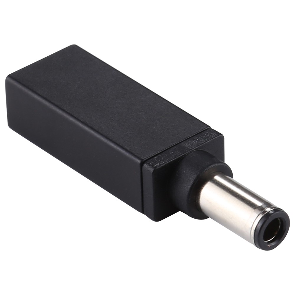 PD 19V 6.0x0.6mm Male Adapter Connector - Black-1