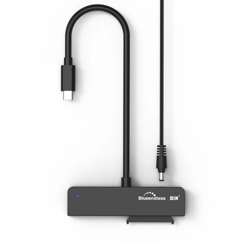 BLUEENDLESS Type-C USB C to 2.5 3.5 SATA Adapter Cable Hard Drive Disk HDD SSD Converter Cable Cord-2