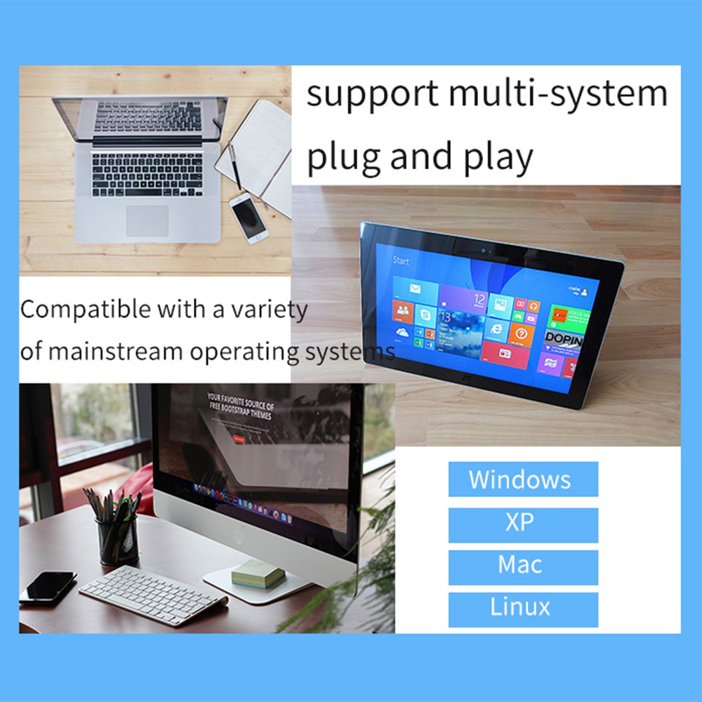 BLUEENDLESS US25 Type C to SATA Serial Adapter Cables Computer Connector Cable for 2.5 inch HDD Laptop Hard Drive-8