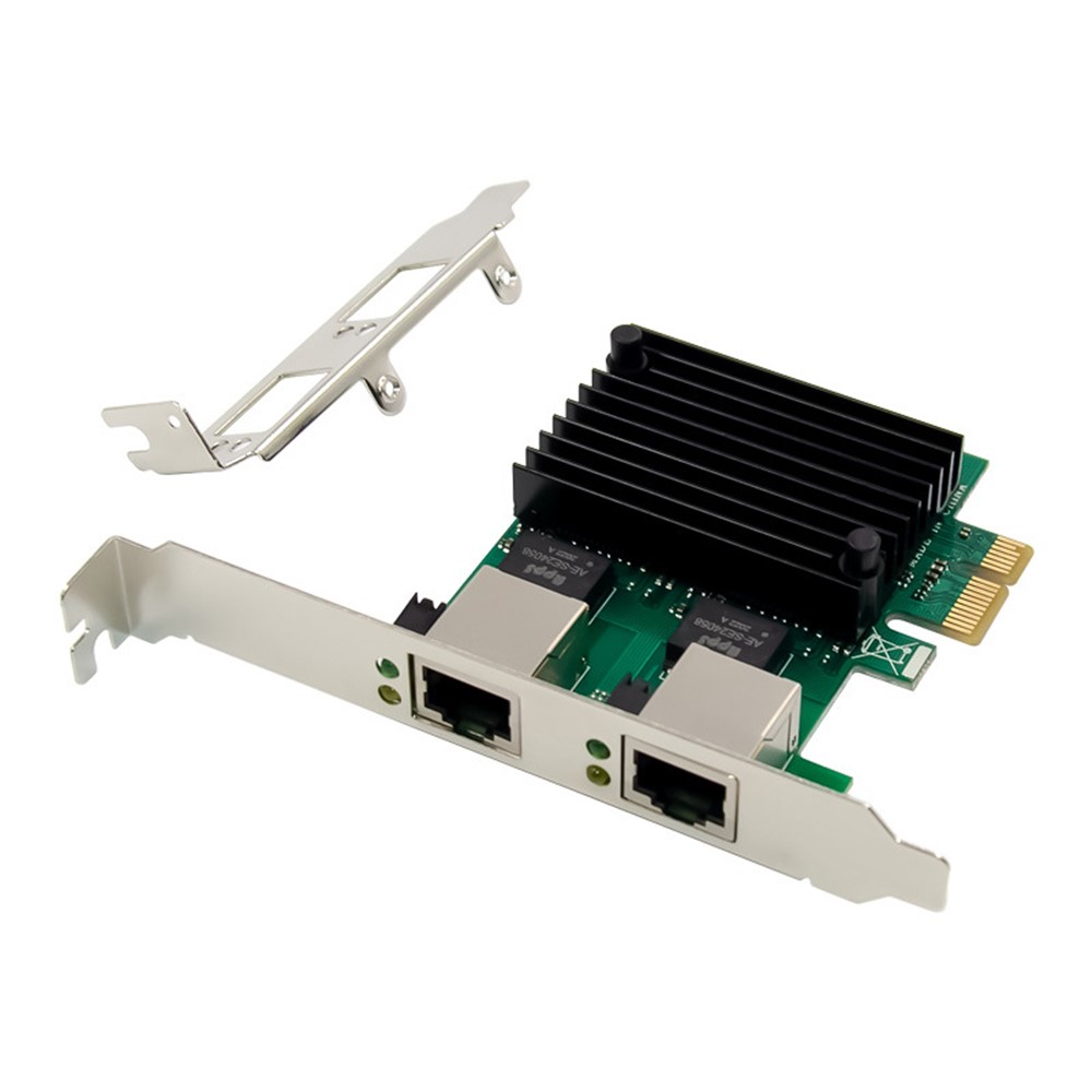 RTL8125 PCI-E X1 2.5G High Speed Dual RJ45 Ports LAN Adapter Network Card E-sports Ethernet Controller-7