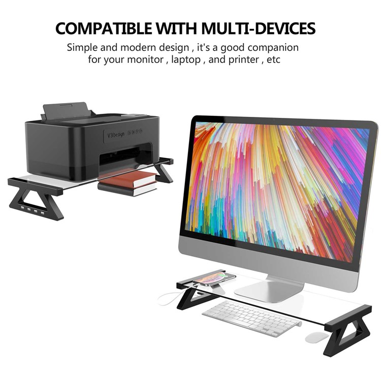 JRC Notebook-Laptop-Monitor Konsole Desktop-Ständer Mit 3 X USB 2.0-8