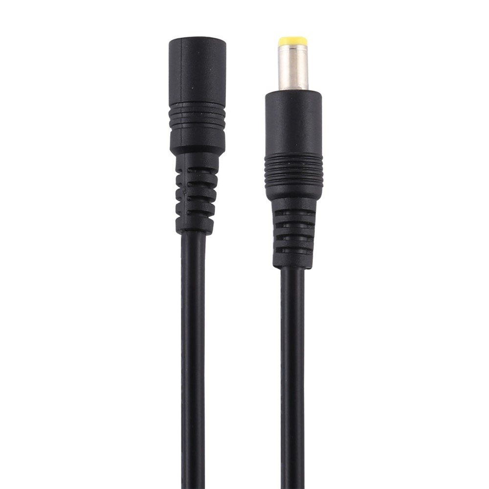 3m 8A DC Power Plug 5.5 x 2.5mm Female To Male Adapter Cable - Black-1