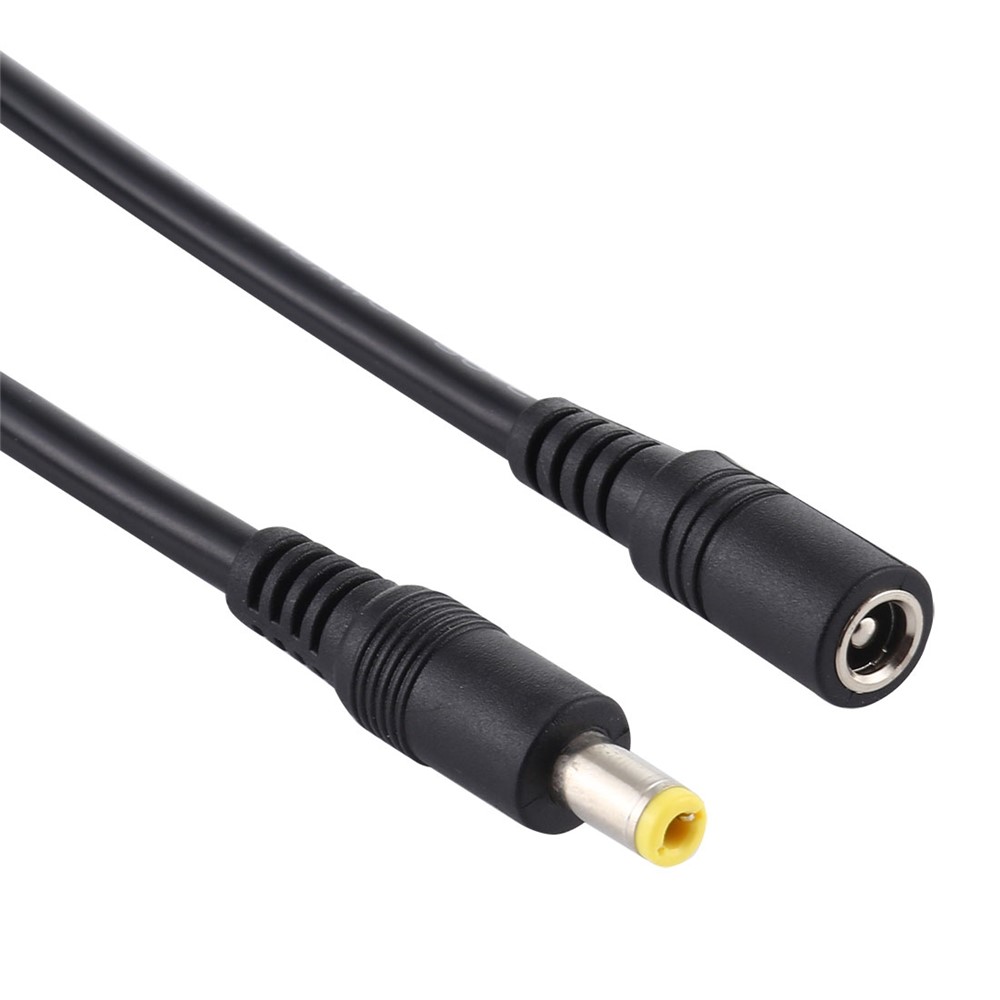 3m 8A DC Power Plug 5.5 x 2.5mm Female To Male Adapter Cable - Black-2